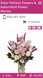 Mobile Screenshot of peterperkensflowers.net